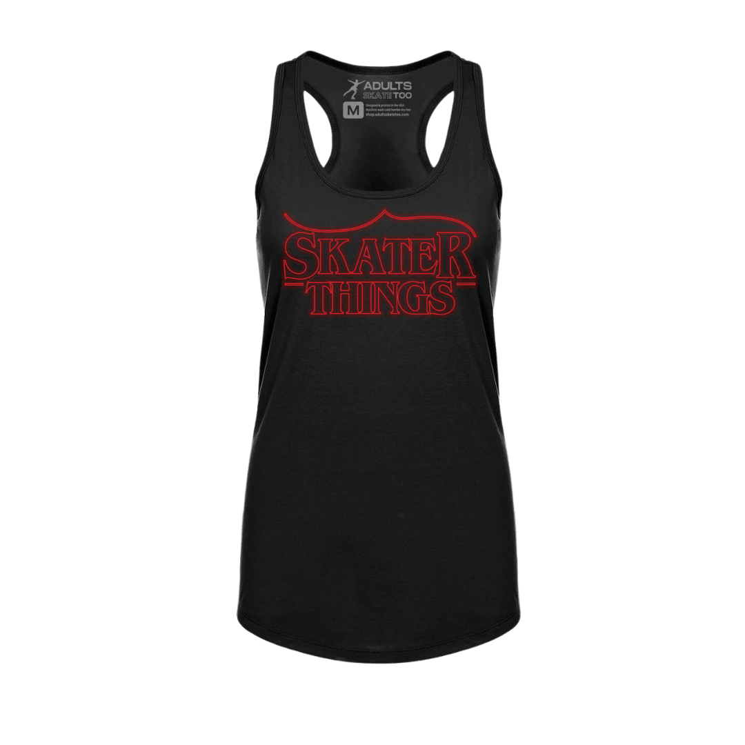 Skater Things Racerback Tank - Adults Skate Too LLC