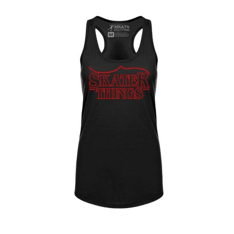 Skater Things Racerback Tank - Adults Skate Too LLC