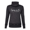 Tripping On Air Cowl Neck Sweatshirt