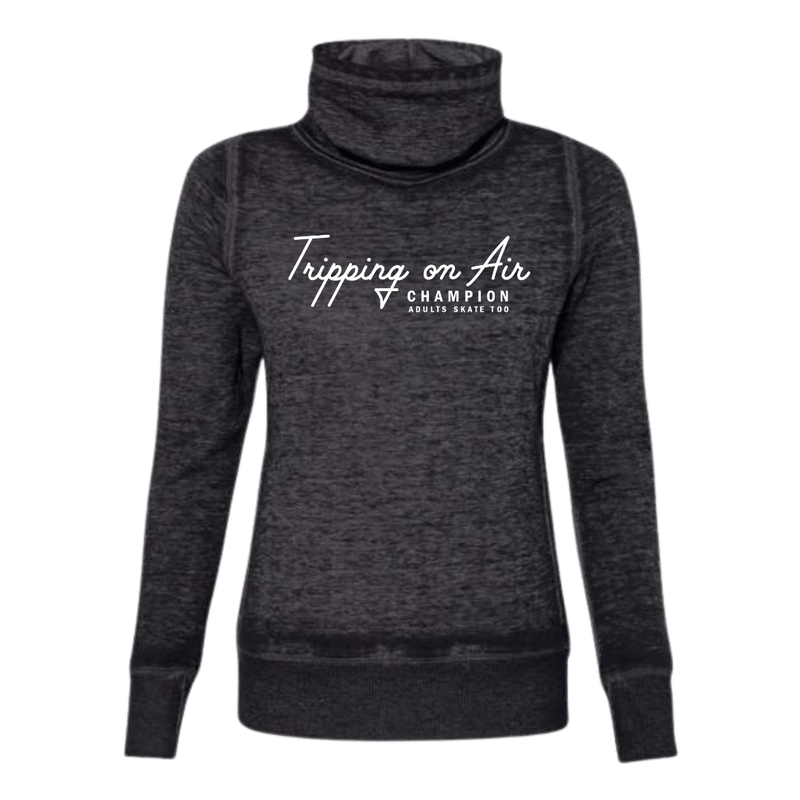 Tripping On Air Cowl Neck Sweatshirt