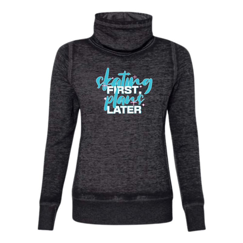 Skating First Cowl Neck Sweatshirt