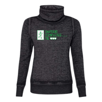 Skating Completes Me Cowl Neck Sweatshirt