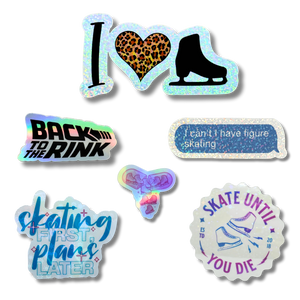 Skate Obsessed Sticker Bundle - Adults Skate Too LLC