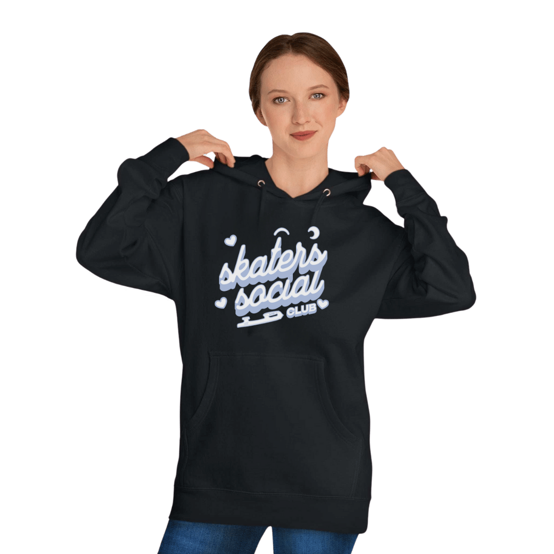 Skater's Social Club Unisex Hoodie - Adults Skate Too LLC