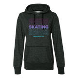 SKATING Glitter Hoodie - Adults Skate Too LLC