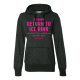 If Found Glitter Hoodie - Adults Skate Too LLC