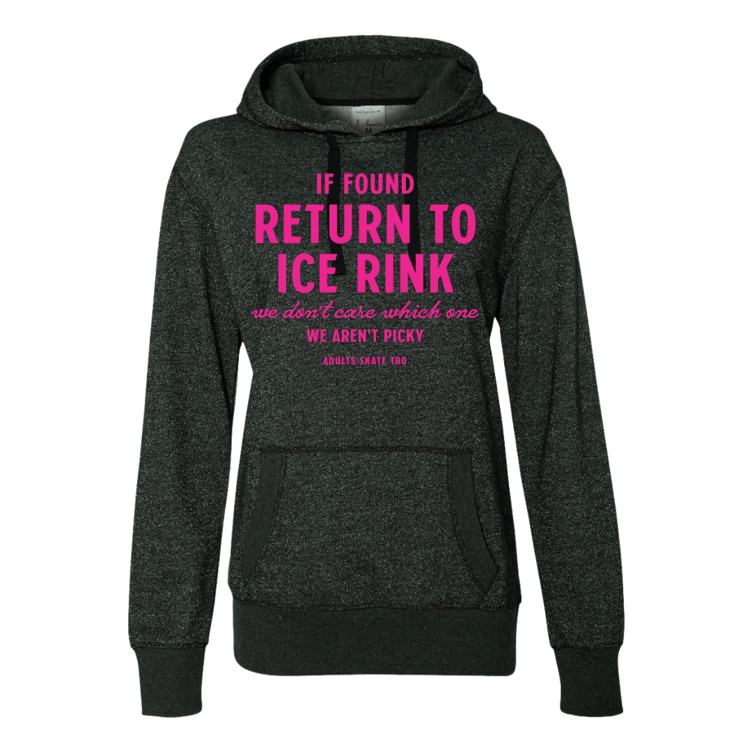 If Found Glitter Hoodie