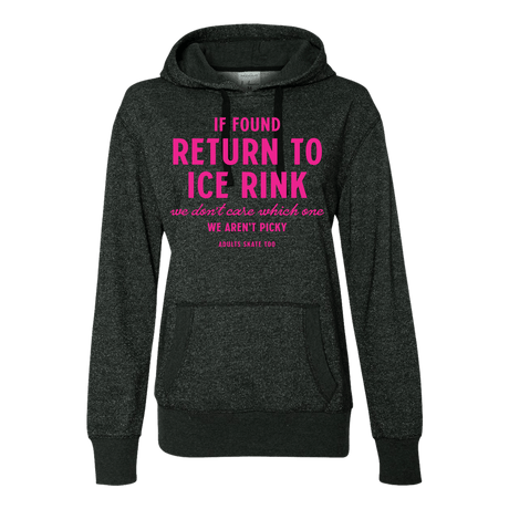 If Found Glitter Hoodie - Adults Skate Too LLC