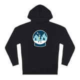 Snow Globe Skater Unisex Hoodie - Adults Skate Too LLC