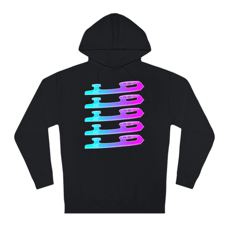 Ombre Blades Limited Unisex Hoodie - Adults Skate Too LLC