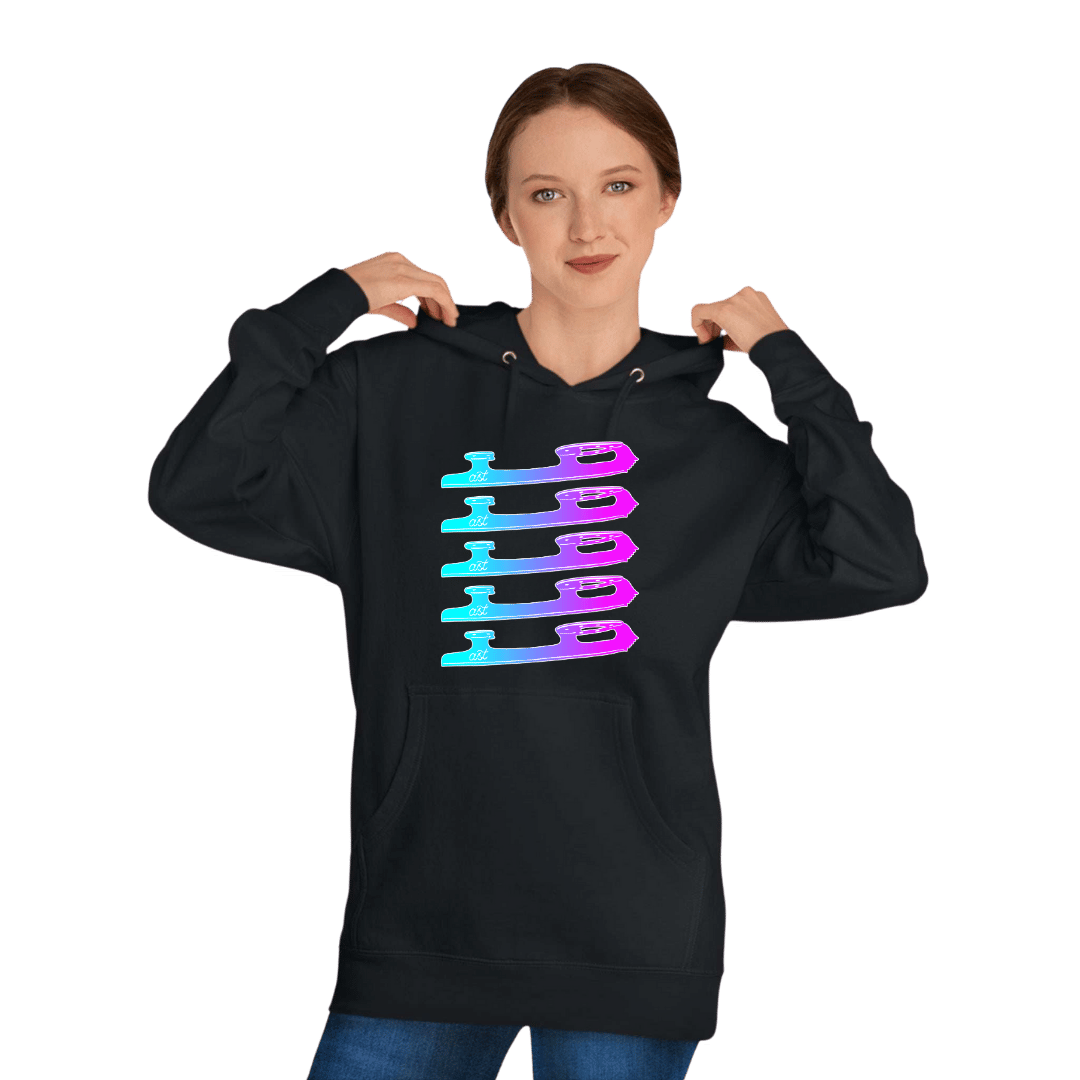 Ombre Blades Limited Unisex Hoodie - Adults Skate Too LLC