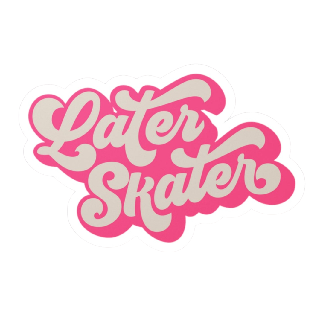 Later Skater Kiss-Cut Vinyl Decals