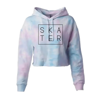 SKATER Cotton Candy Hooded Crop