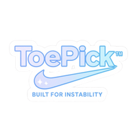 ToePick™ Built for Instability Vinyl Sticker