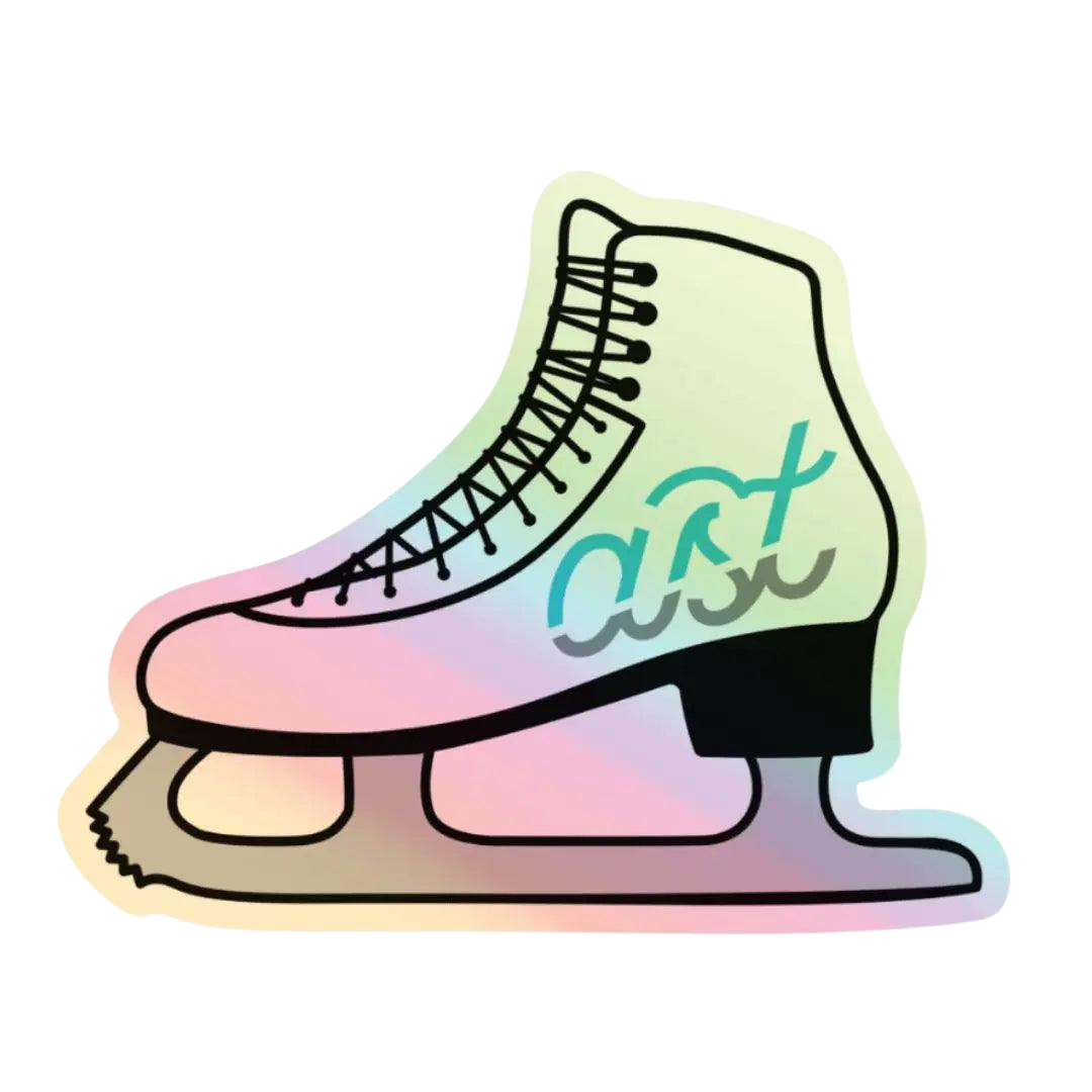 AST Skate Holographic Sticker