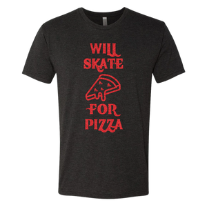 [VAULT] Will Skate For Pizza T-Shirt - S