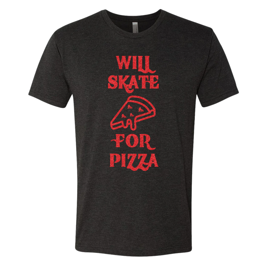 [VAULT] Will Skate For Pizza T-Shirt - S