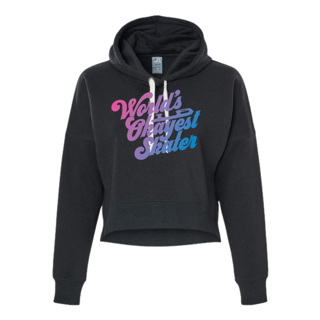 [VAULT] Fleece Crop Hoodie (Choose Your Design) - 2XL