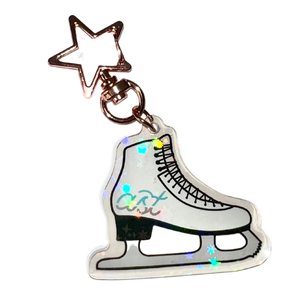 [VAULT] AST Holographic Skate Star Keychain