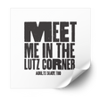 Meet Me in the Lutz Corner Plastisol Heat Transfer - Adults Skate Too LLC