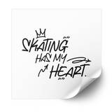 Skating Has My Heart Plastisol Heat Transfer