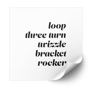 Moves Plastisol Heat Transfer - Adults Skate Too LLC