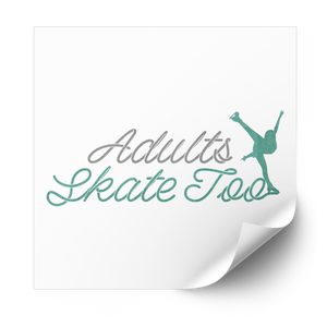 AST Cursive Plastisol Heat Transfer - Adults Skate Too LLC