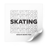 SKATING Plastisol Heat Transfer