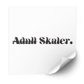 Adult Skater Plastisol Heat Transfer