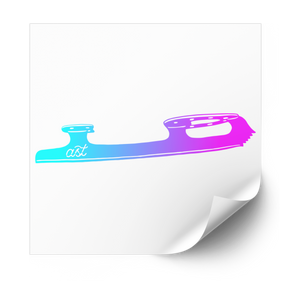 AST Ombre Blade Plastisol Heat Transfer