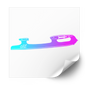 AST Ombre Blade Plastisol Heat Transfer