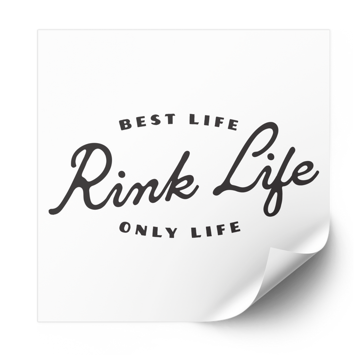 Rink Life Plastisol Heat Transfer - Adults Skate Too LLC