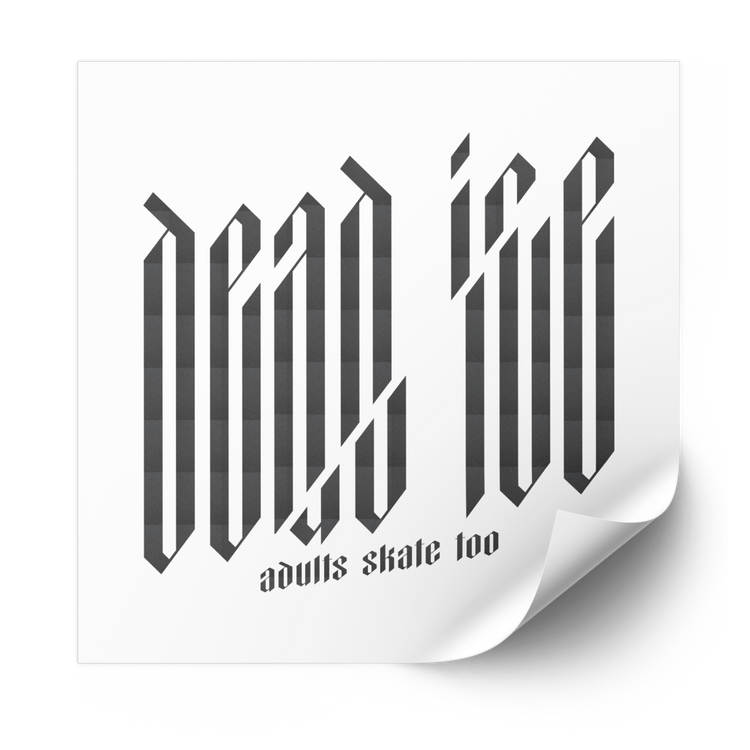 Dead Ice Plastisol Heat Transfer - Adults Skate Too LLC