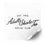 AST Social Club Plastisol Heat Transfer