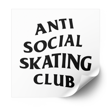 Anti Social Skating Club Plastisol Heat Transfer