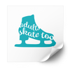 Skate Silhouette Plastisol Heat Transfer