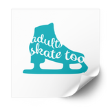 Skate Silhouette Plastisol Heat Transfer