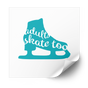 Skate Silhouette Plastisol Heat Transfer