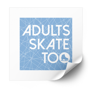 AST Frozen Ice Plastisol Heat Transfer - Adults Skate Too LLC