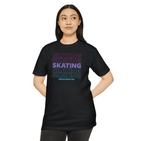 Ombre SKATING Black T-Shirt - M