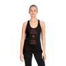 Will Skate For Wine Racerback Tank - M