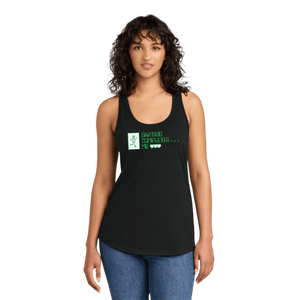 Skating Completes Me Racerback Tank