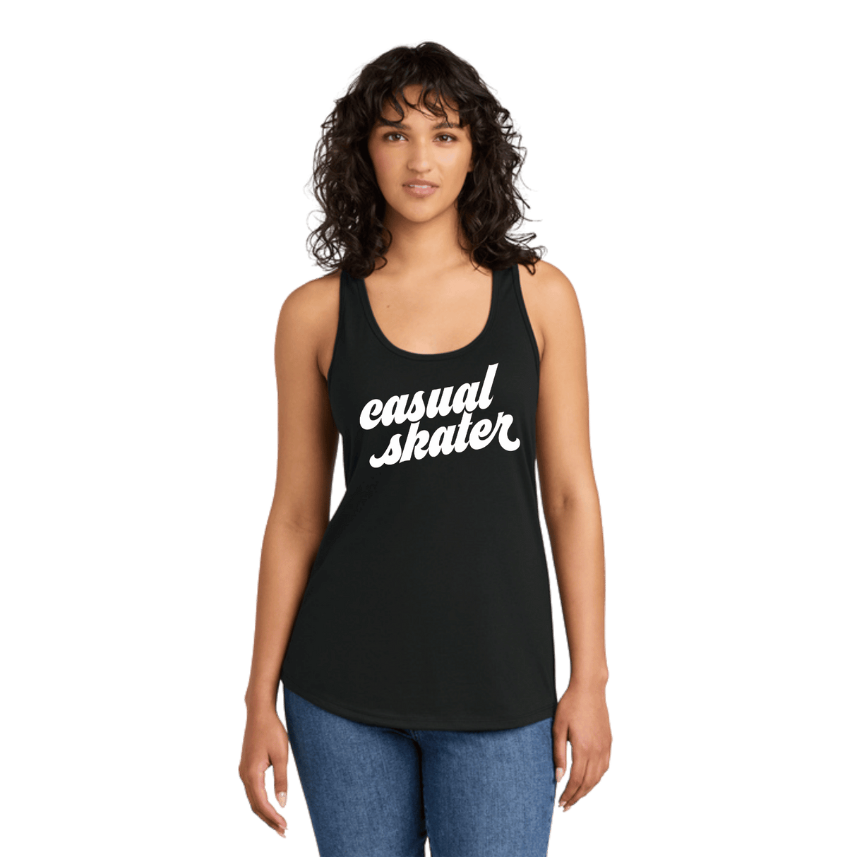 Casual Skater Racerback Tank