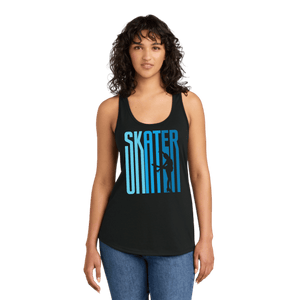 Ombré Skater Racerback Tank - XS