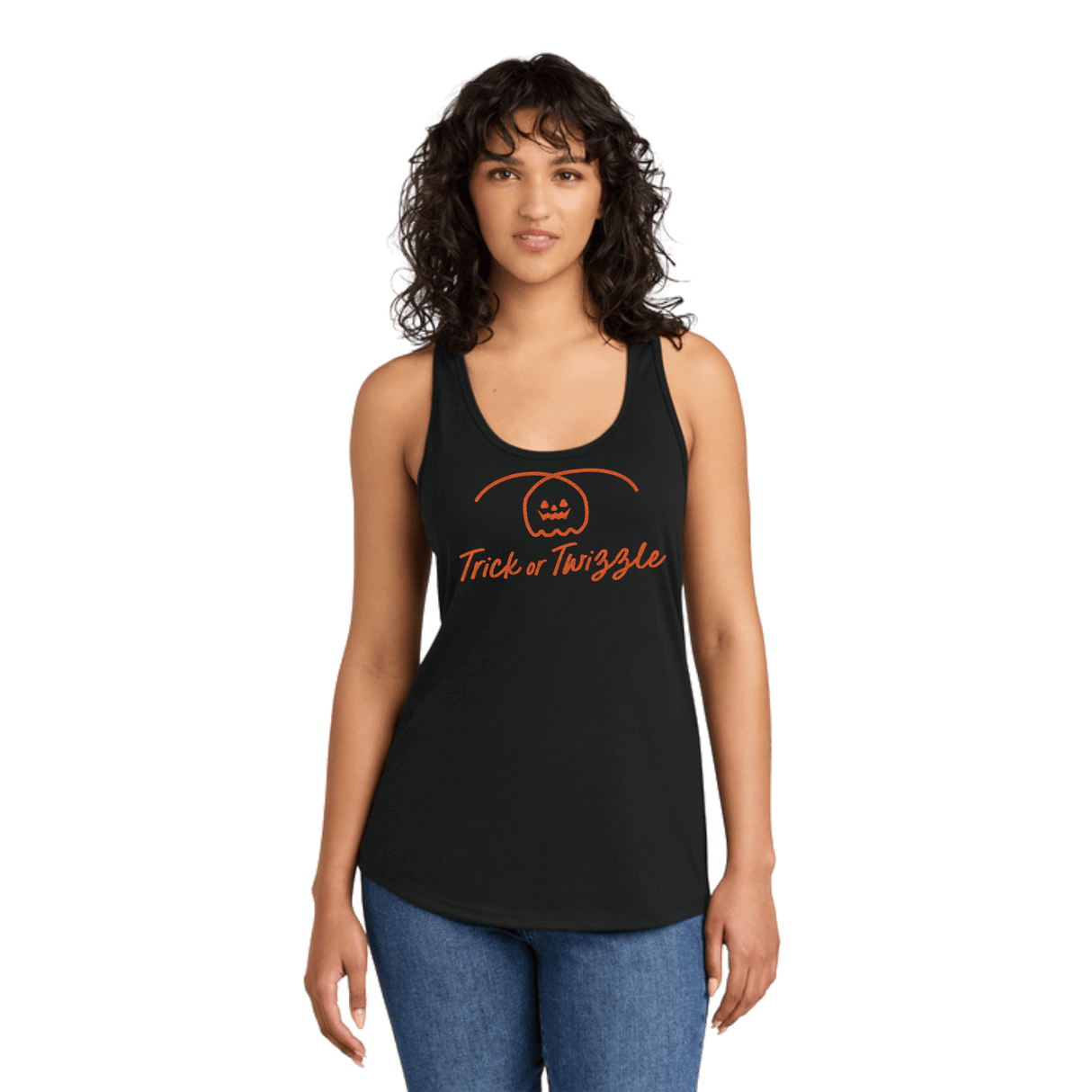 Trick or Twizzle Racerback Tank