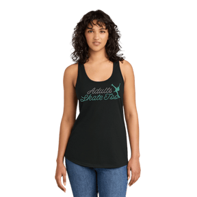 Cursive Racerback Tank