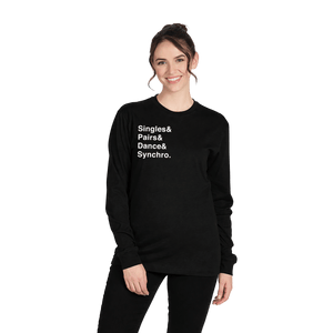 Singles & Pairs & Dance & Synchro. Long Sleeve