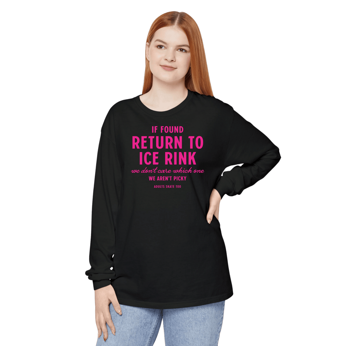 If Found Return to Ice Rink Long Sleeve
