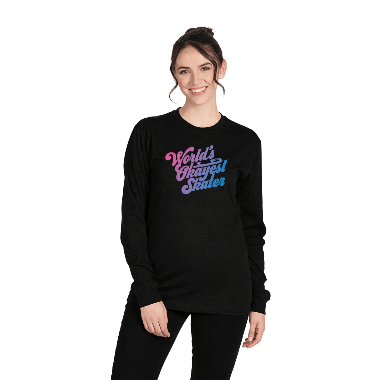 World's Okayest Skater Long Sleeve