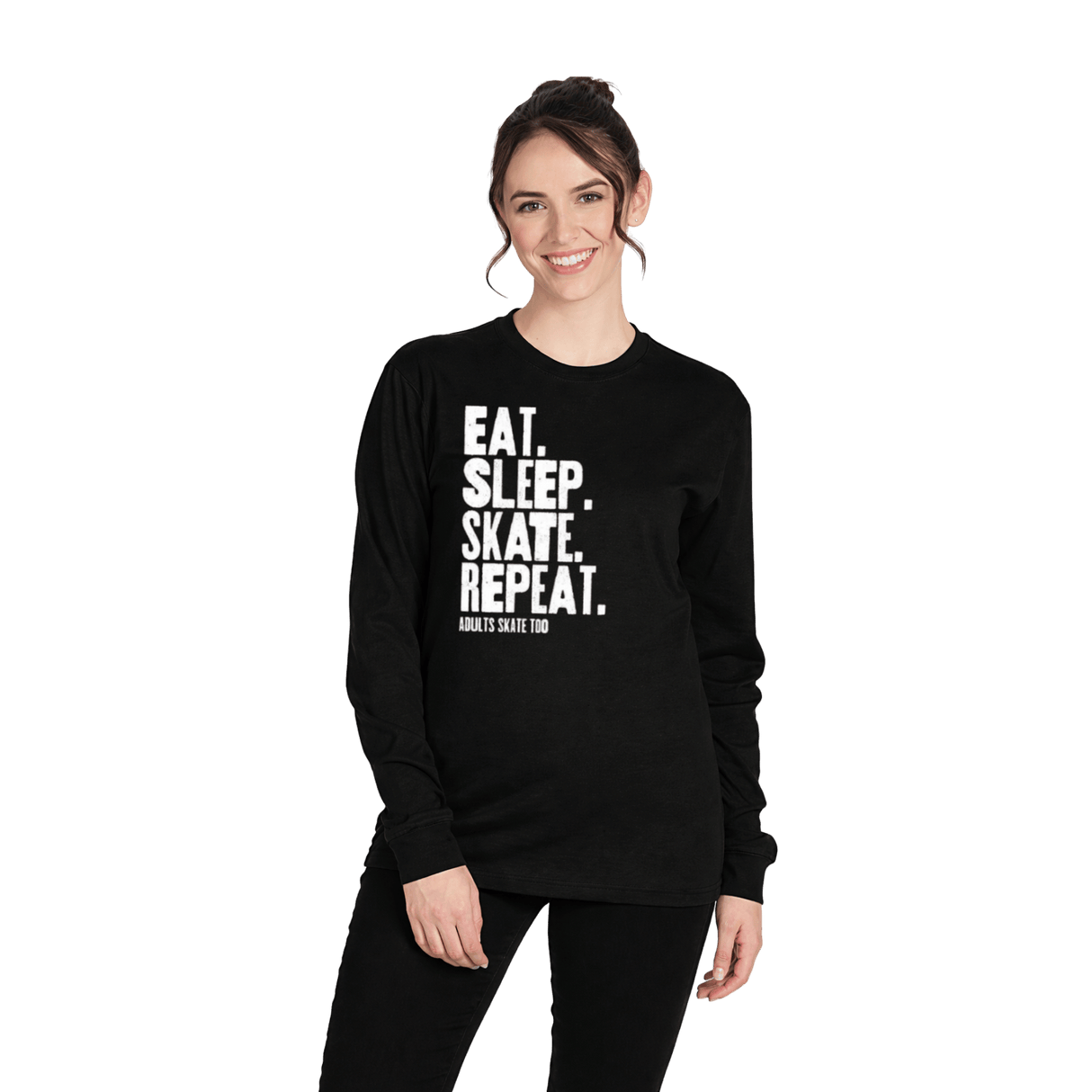 Eat Sleep Skate Repeat Long Sleeve